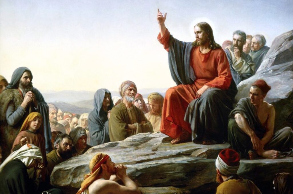 The Sermon on the Mount - Carl Bloch, 1890