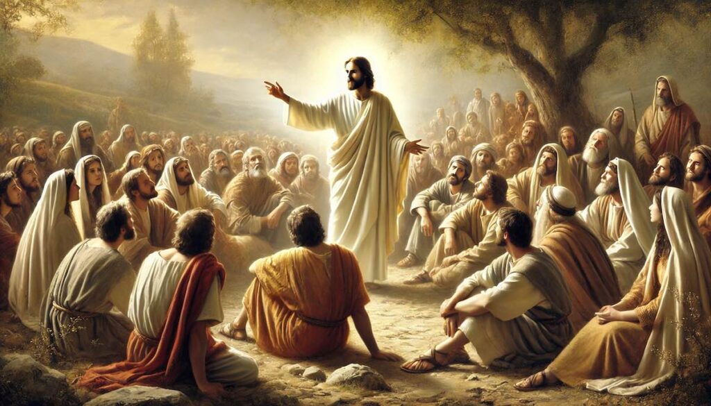 Jesus-parables-teaching-crowd